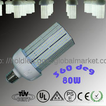 UL 80w smd led corn light E40 3years warranty